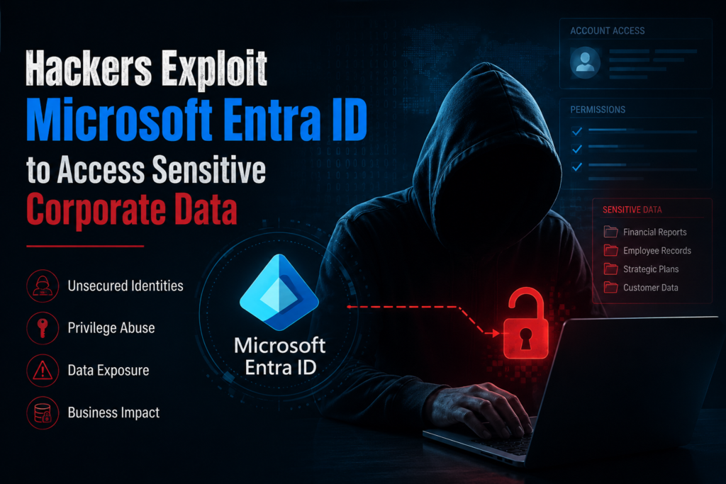 Hackers Exploit Microsoft Entra ID to Access Sensitive Corporate Data